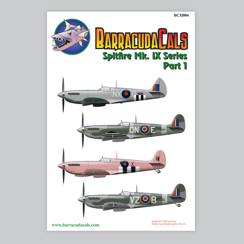 Spitfire Mk. IX Series - Part 1 - 1/32 – Barracuda Studios