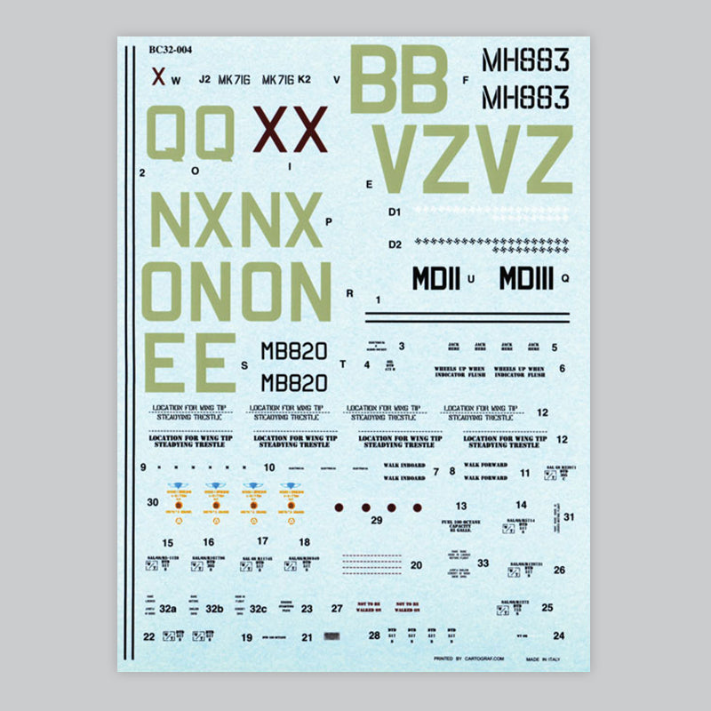 Spitfire Mk. IX Series - Part 1 - 1/32 – Barracuda Studios