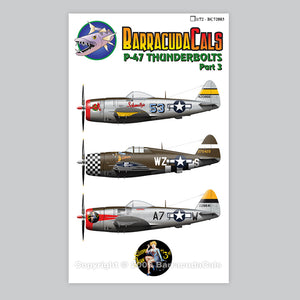 BC72003  P-47 Thunderbolts - Part 3 - 1/72