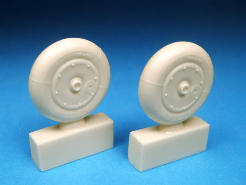 メル59359 BR-32148 Messerschmitt Me 163 Komet Mainwheels - 1/32