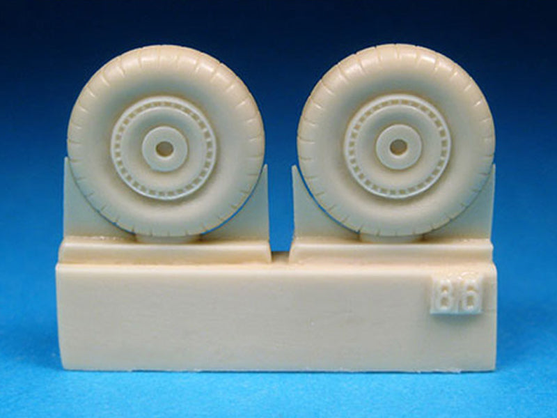 1/48 BarracudaCast BR48086 resin WWII Russian Fighter Mainwheels 1/48 BarracudaCast BR48086 resin WWII Russian Fighter Mainwheels
