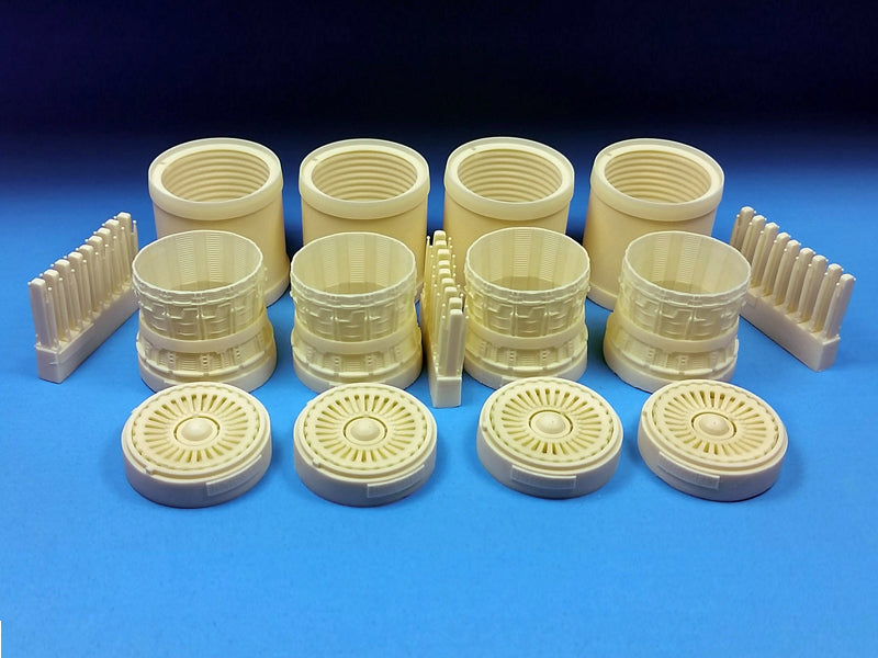 BR-48237 B-1B Late Exhausts - No Turkey Feathers-1/48 – Barracuda