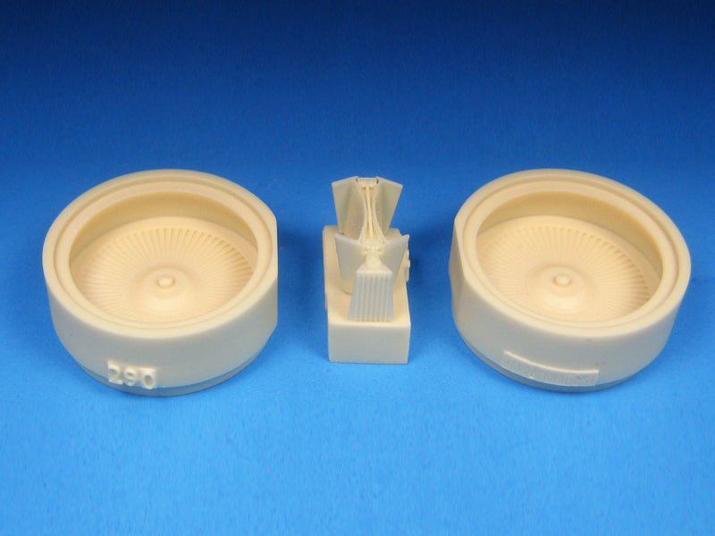 BR-48290 MiG-25 Interceptor (Short) Exhausts - 1/48 – Barracuda