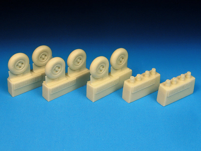 BarracudaCast 1/72 resin Spitfire Four Slot Mainwheels for Eduard 3 Pack BR72341 BarracudaCast 1/72 resin Spitfire Four Slot Mainwheels for Eduard 3 Pack BR72341