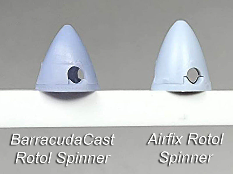 BR-72451 Spitfire Vb/Vc Corrected Spinners (Airfix) - 1/72