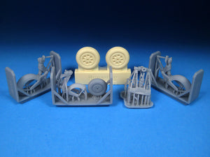 BR 48536  Gloster Meteor MK 8/9 Landing gear - 1/48