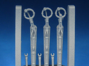 BR72515 Spitfire Early Control Columns - 1/72