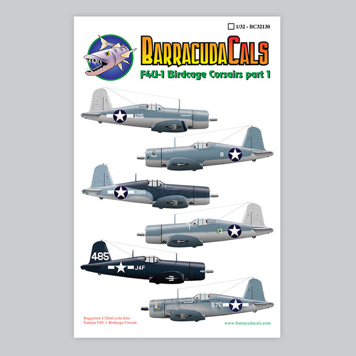 F4U-1 Birdcage Corsairs - Part 1 - 1/32