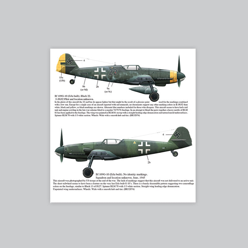 BR-48369 Bf 109G-6 and G-14 Variants Conversion (Tamiya) - 1/48
