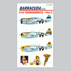 BC48002  P-47 Thunderbolts - Part 2 - 1/48