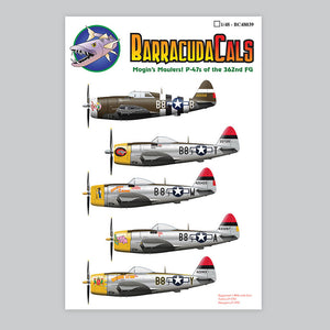Mogin's Maulers! P-47s of the 362nd FG - 1/48