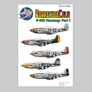 BC72009  P-51D Mustangs - Part 1 - 1/72