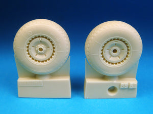 BR-32066  Me 262 Main, Ribbed Hub Nosewheels - 1/32