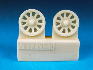 BR-48050  P-51 Mustang Oval Tread Pattern Wheels - 1/48