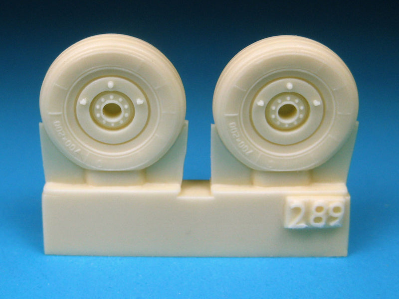 BR-48289 MiG-25 Foxbat Main and Nose Wheels - 1/48 – Barracuda Studios
